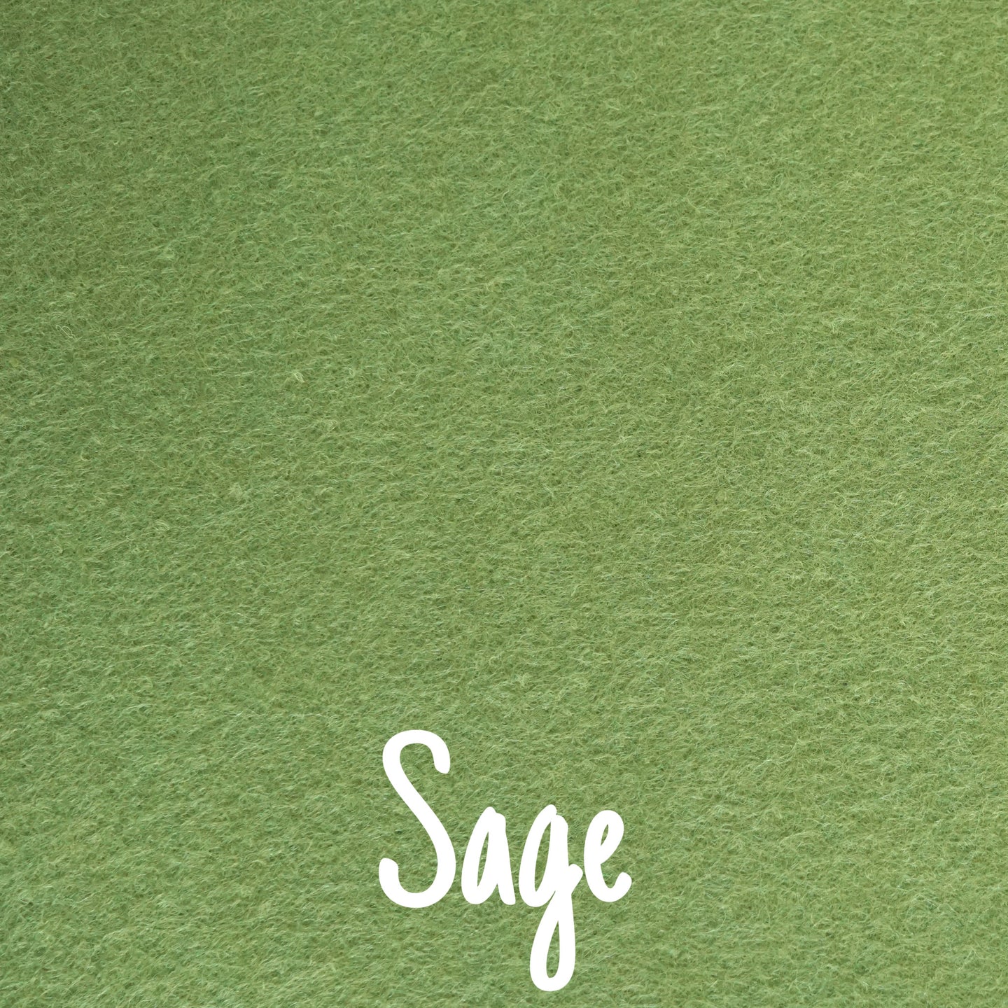 Sage Wool Blend Felt