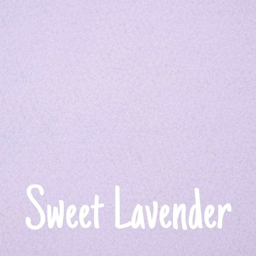 Sweet Lavender Wool Blend Felt