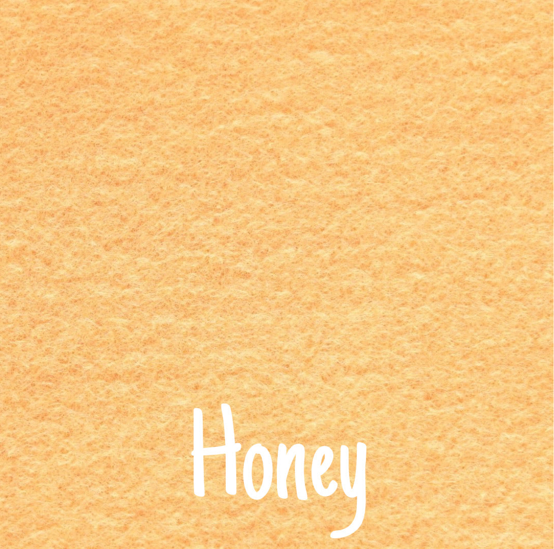 Honey Wool Blend Felt Canadian Felt Shop