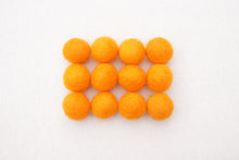 Load image into Gallery viewer, Pumpkin Wool Felt Balls - 10mm, 20mm, 25mm