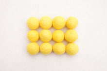 Load image into Gallery viewer, Canary Wool Felt Balls - 10mm, 20mm, 25mm
