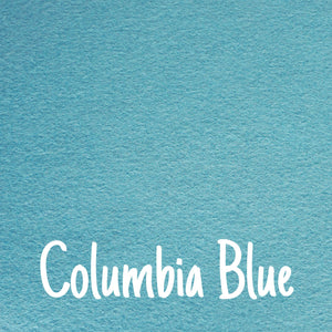 Columbia Blue Wool Blend Felt