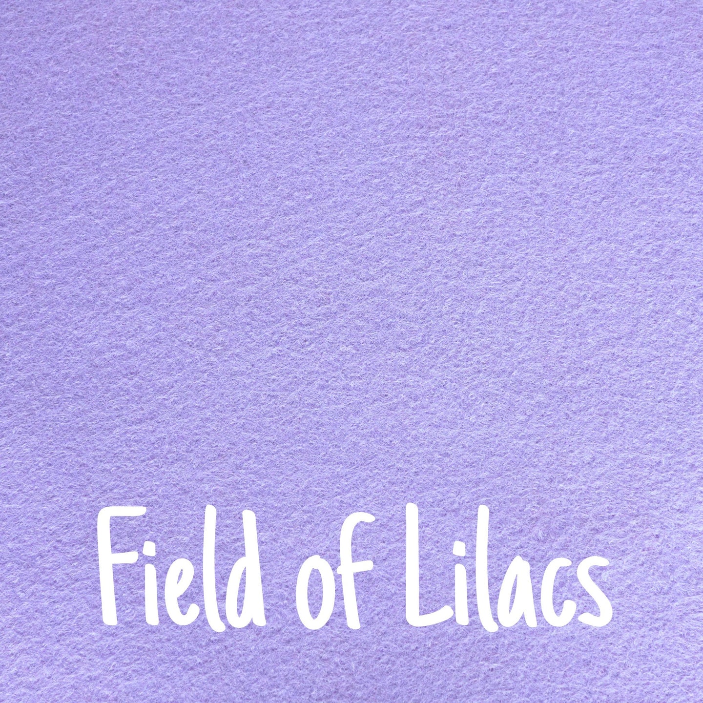 Field of Lilacs Wool Blend Felt