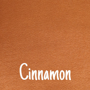 Cinnamon Wool Blend Felt