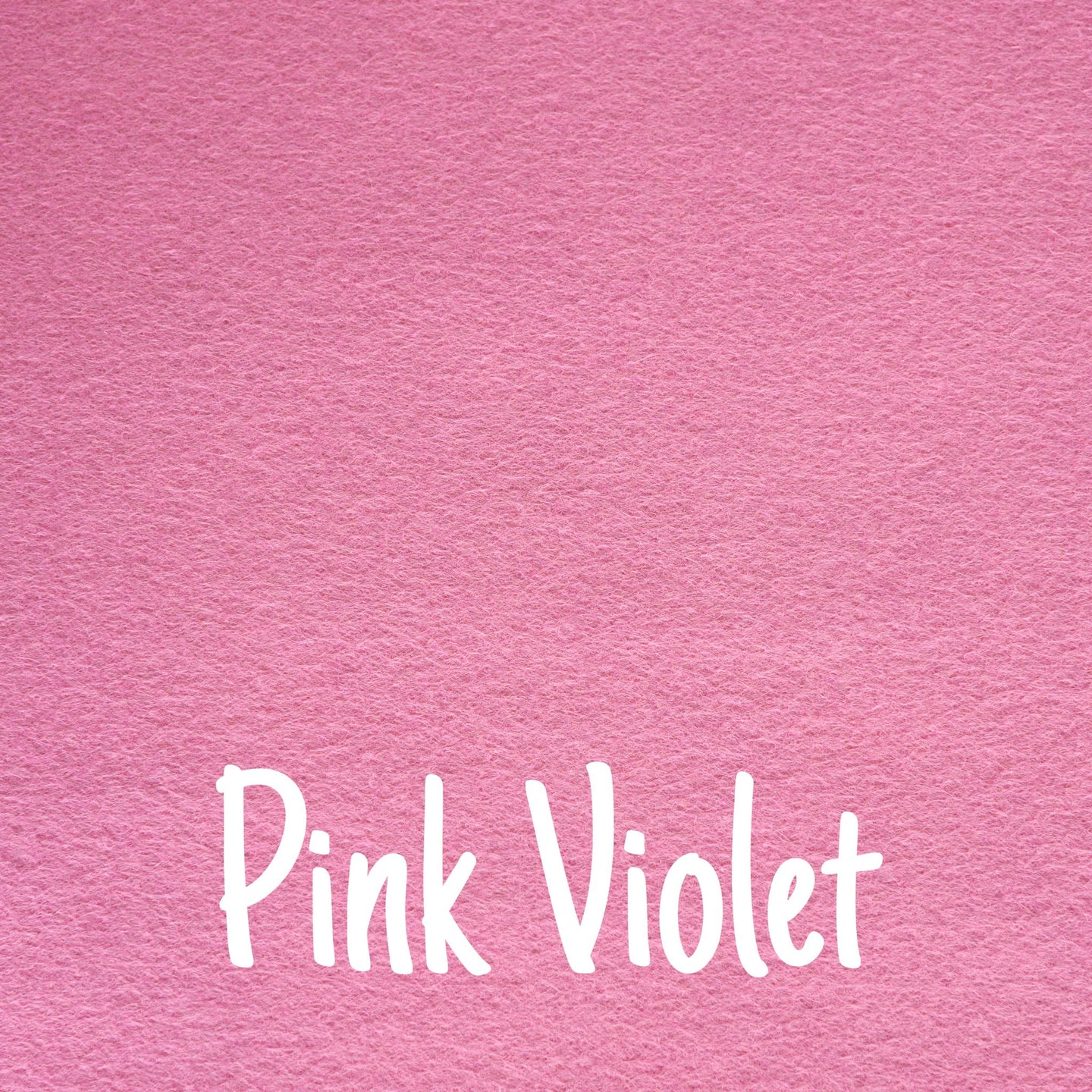 Pink Violet Wool Blend Felt