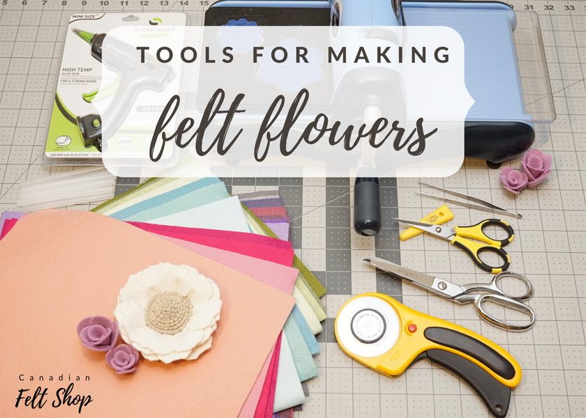 Tools for Making Felt Flowers