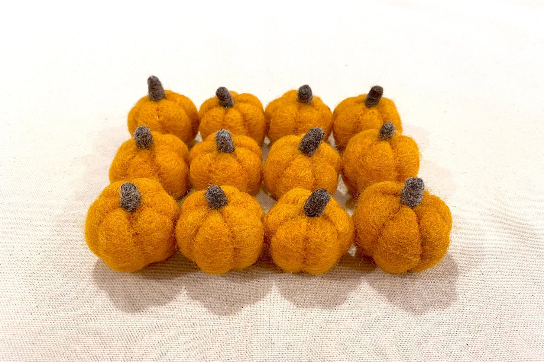 Felt Pumpkins - Marigold
