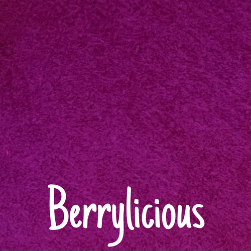 Berrylicious wool blend felt