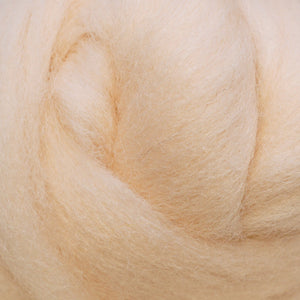 Blush pink Corriedale Wool Roving