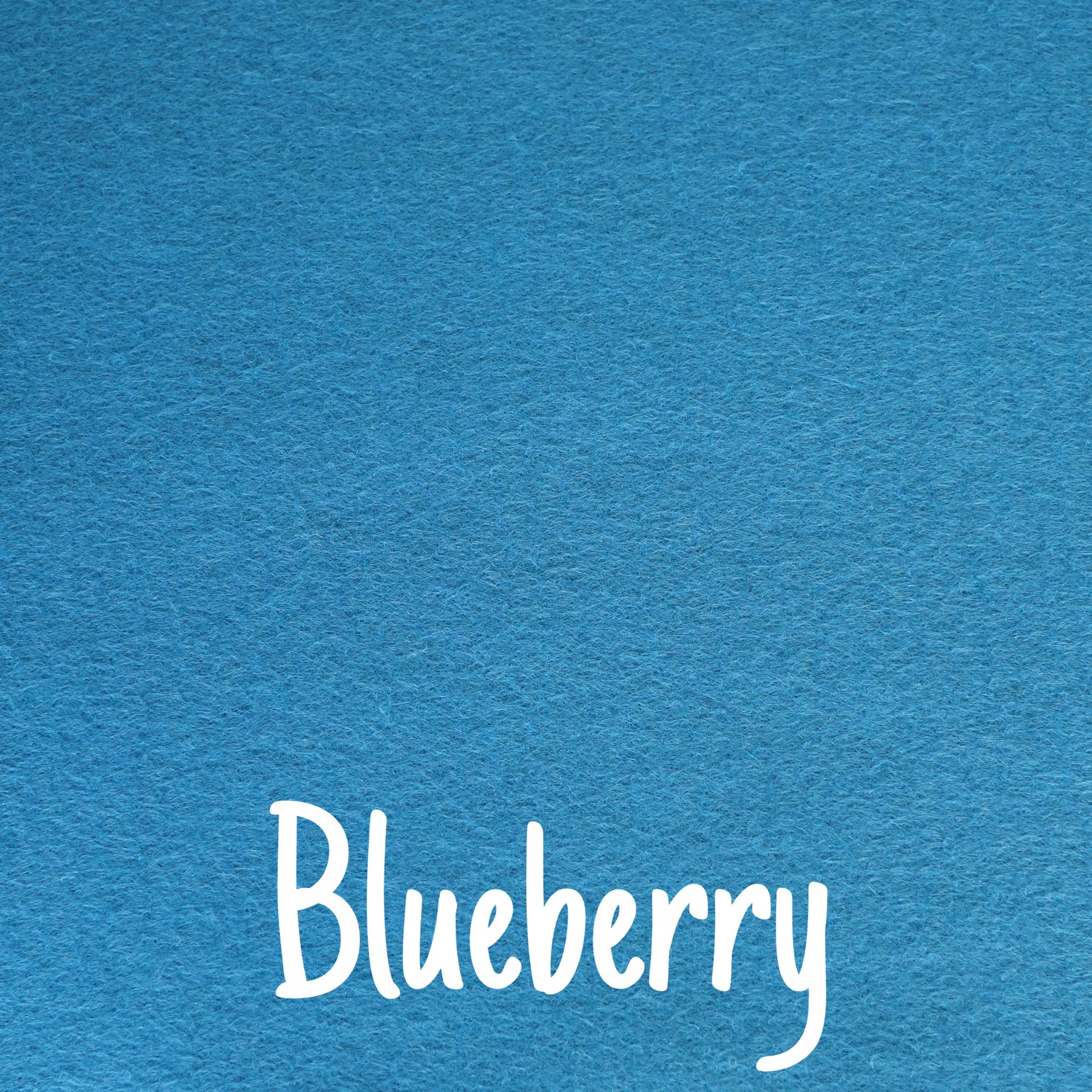 blueberry wool blend felt