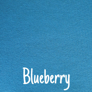 Blueberry Wool Blend Felt