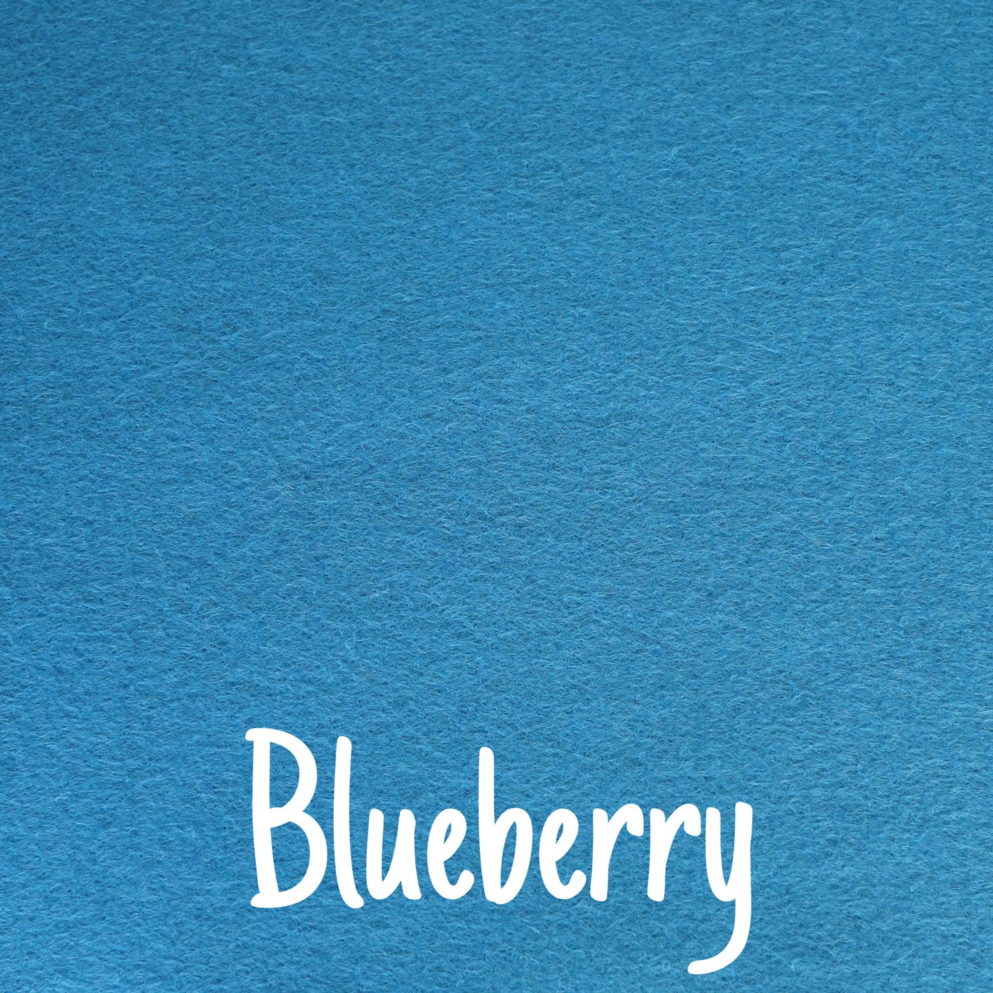 blueberry wool blend felt