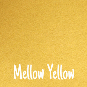 Mellow Yellow Wool Blend Felt