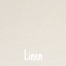 Load image into Gallery viewer, Linen (Ivory) Wool Blend Felt