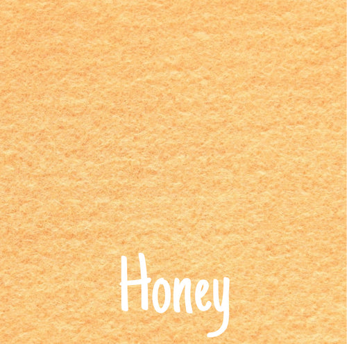 Honey Wool Blend Felt