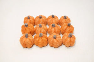 Felt Pumpkins - Terracotta