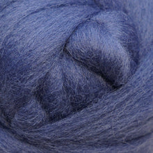 Load image into Gallery viewer, Blueberry pie Corriedale Wool Roving