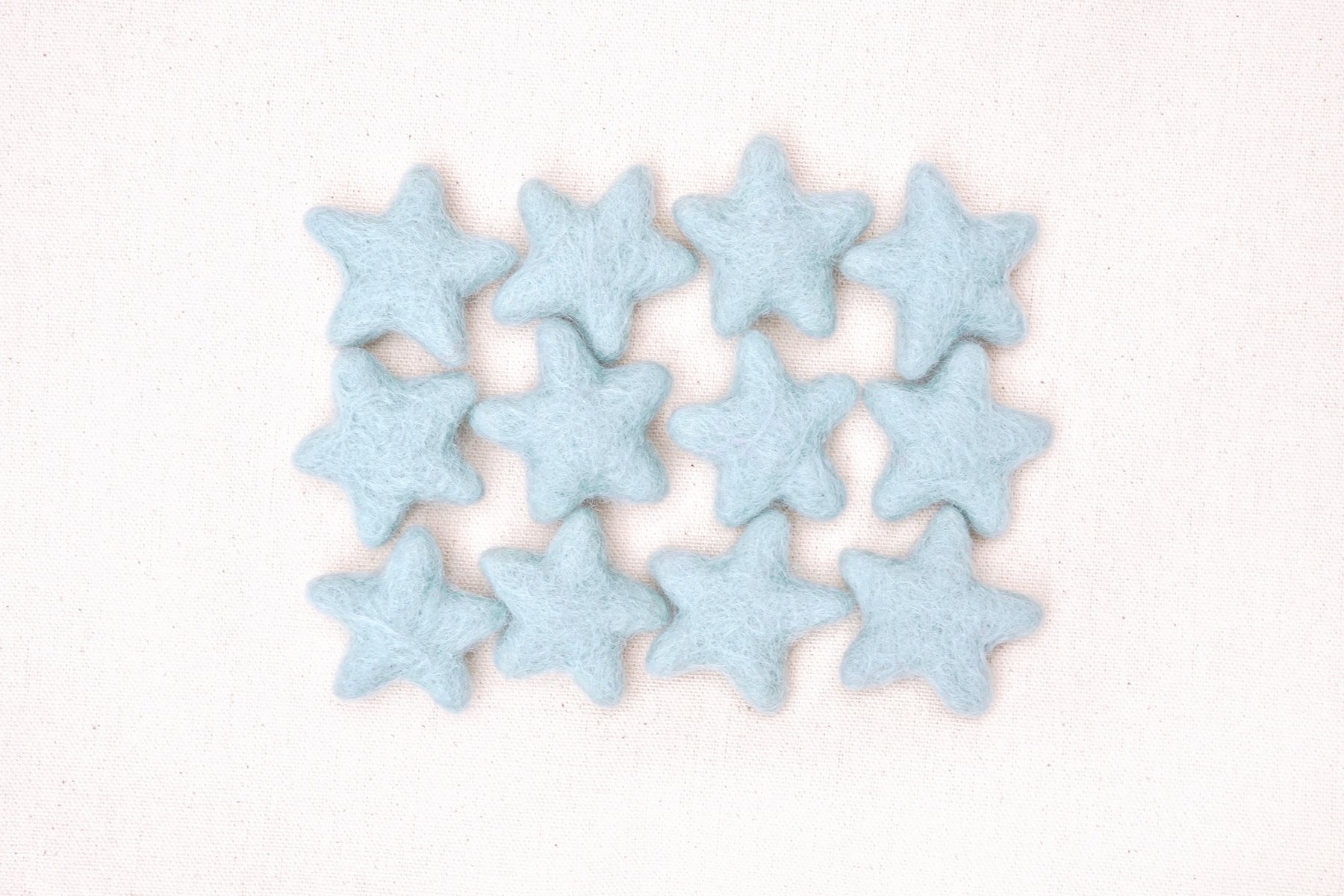 felt stars blue