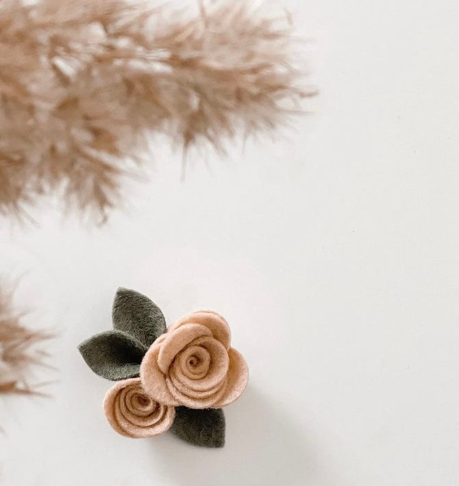 felt flowers
