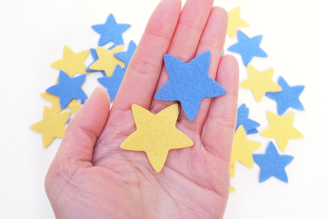 felt stars