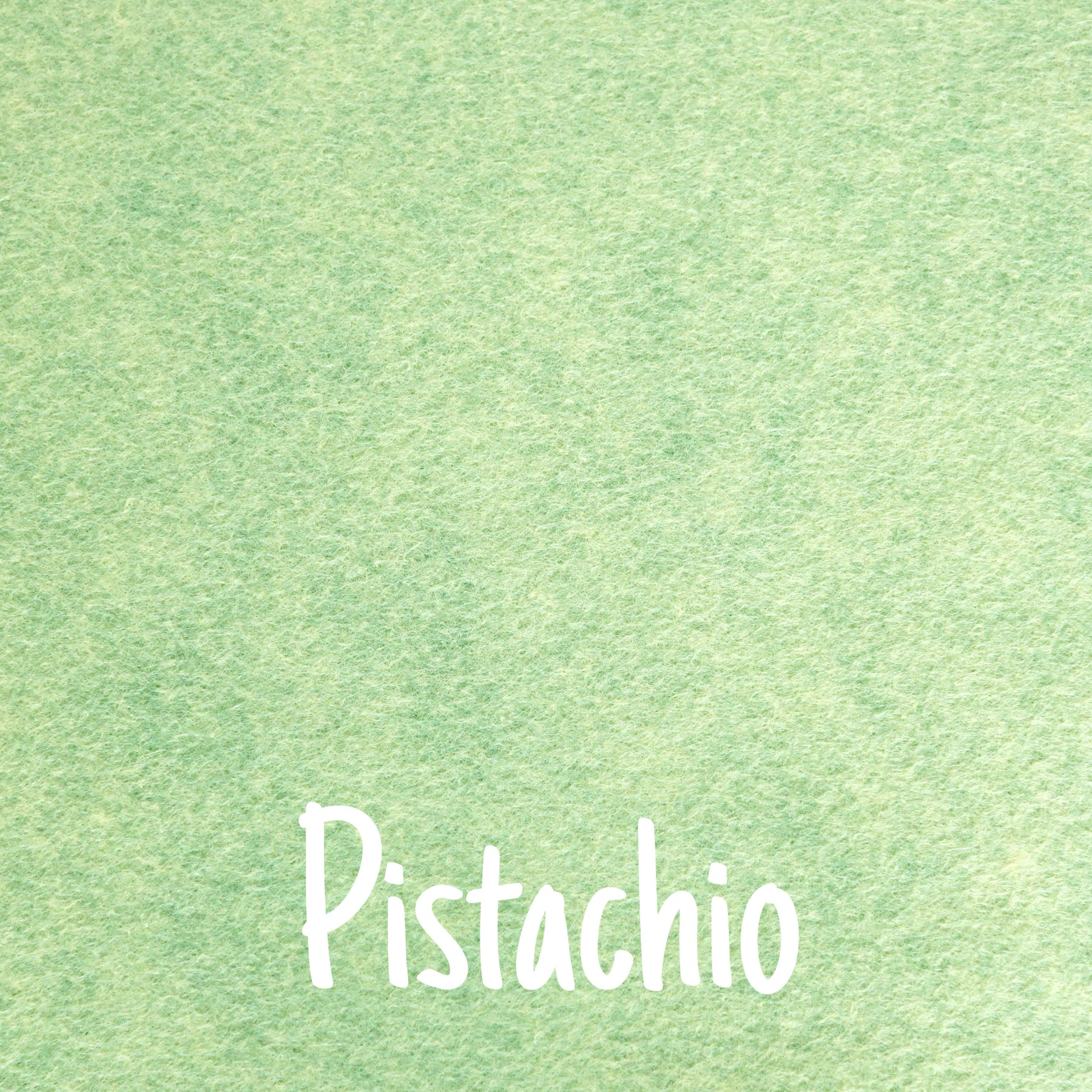 Pistachio Wool Blend Felt