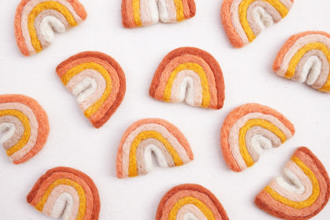 felt rainbows