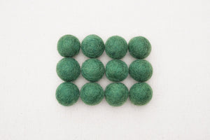 Meadows Wool Felt Balls - 10mm, 20mm, 25mm