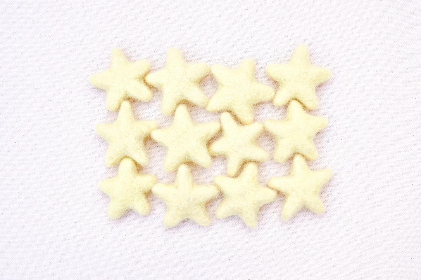 yellow felt stars