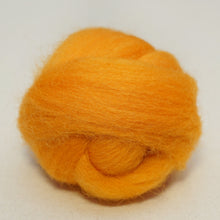 Load image into Gallery viewer, Tangerine Corriedale Wool Roving