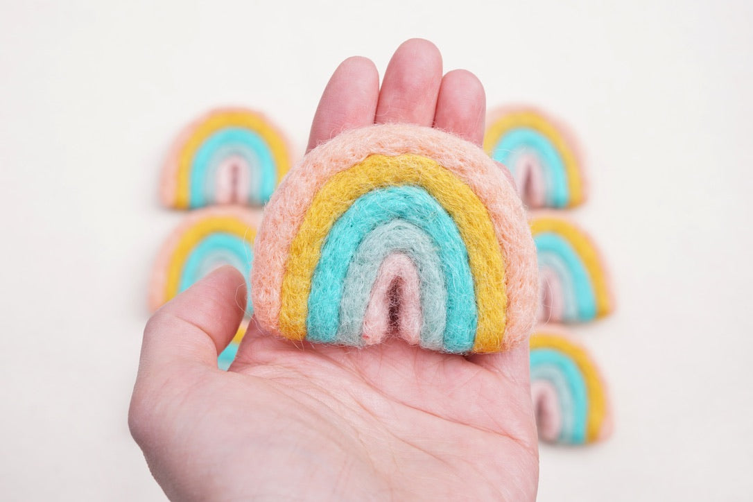 felt rainbows