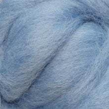 Load image into Gallery viewer, Robin&#39;s egg blue Corriedale Wool Roving