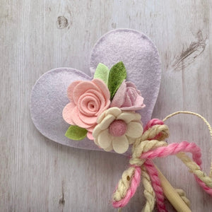 Sweet Lavender Wool Blend Felt