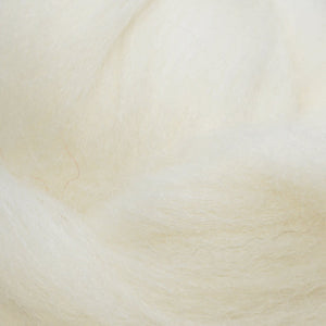 White Corriedale Wool Roving