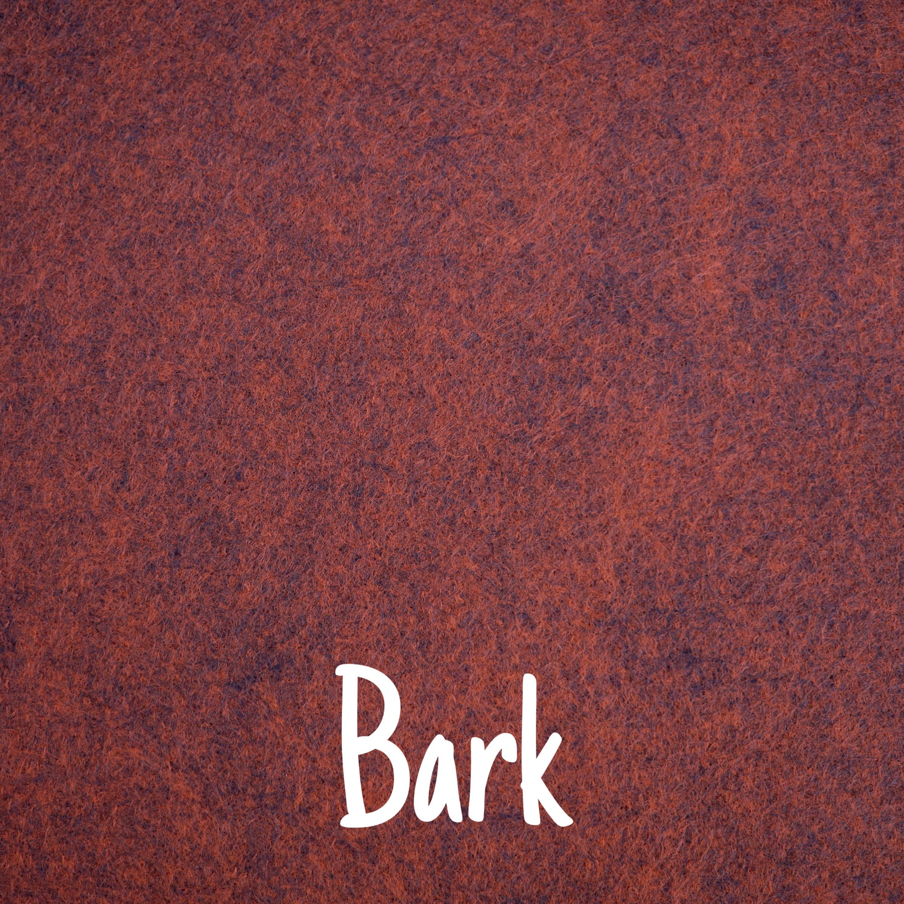 bark wool blend felt