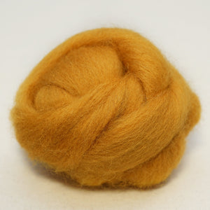 Butterscotch Corriedale Wool Roving