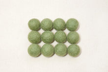 Load image into Gallery viewer, Olive Wool Felt Balls - 10mm, 20mm, 25mm