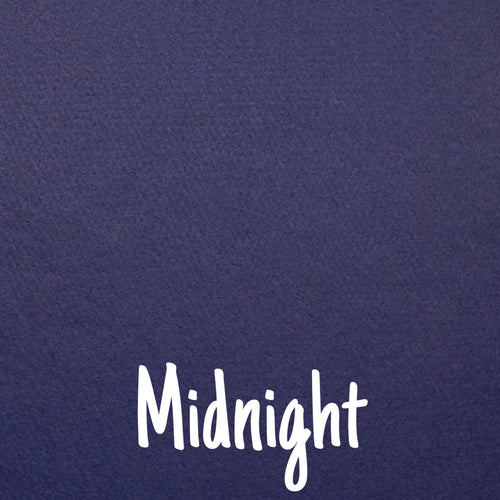 Midnight Wool Blend Felt