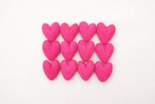 Load image into Gallery viewer, pink felt hearts