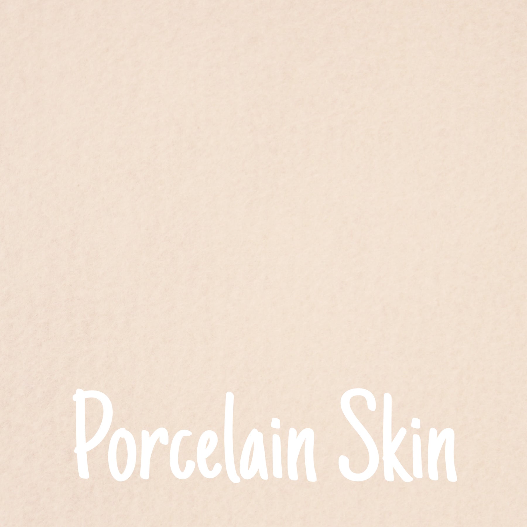Porcelain Skin Wool Blend Felt