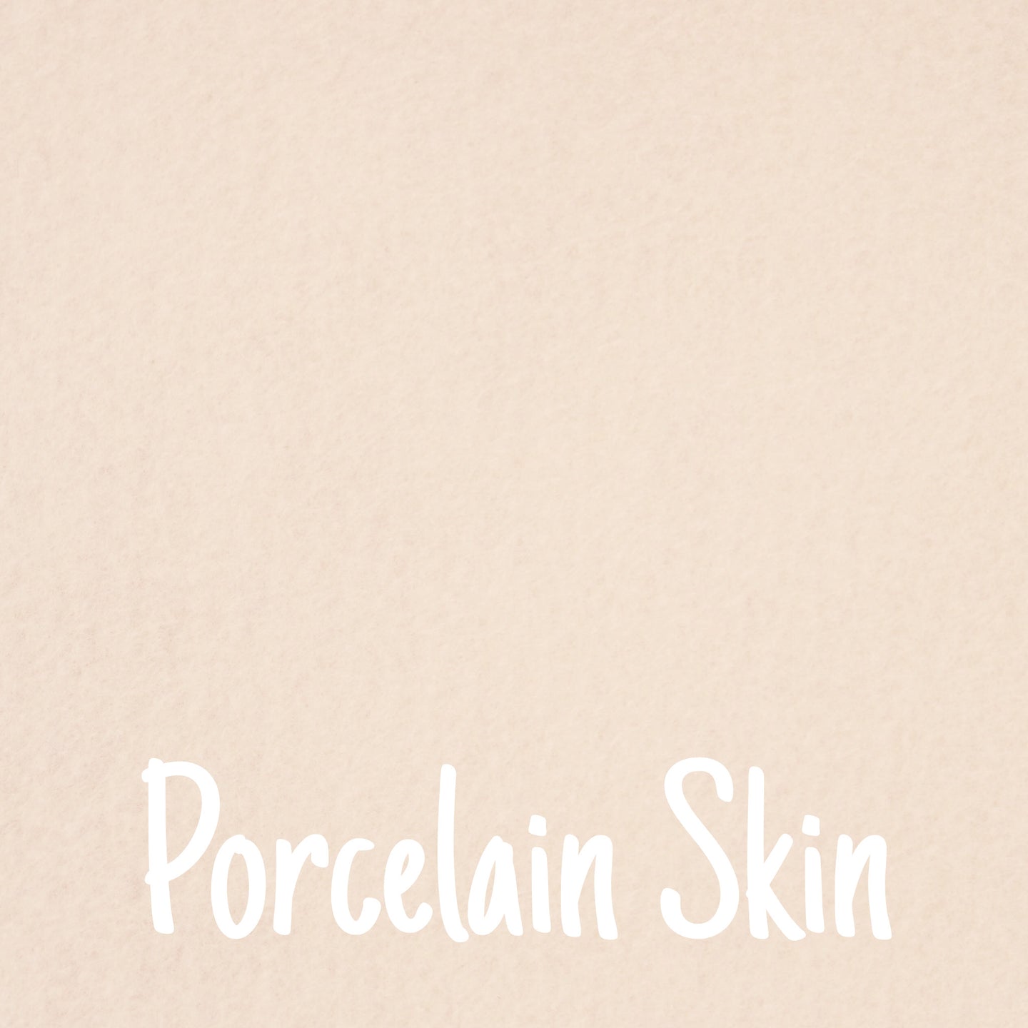 Porcelain Skin Wool Blend Felt