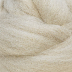 Light Natural Corriedale Wool Roving