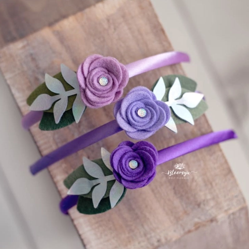 Lavender Wool Blend Felt