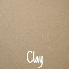 Load image into Gallery viewer, clay wool blend felt