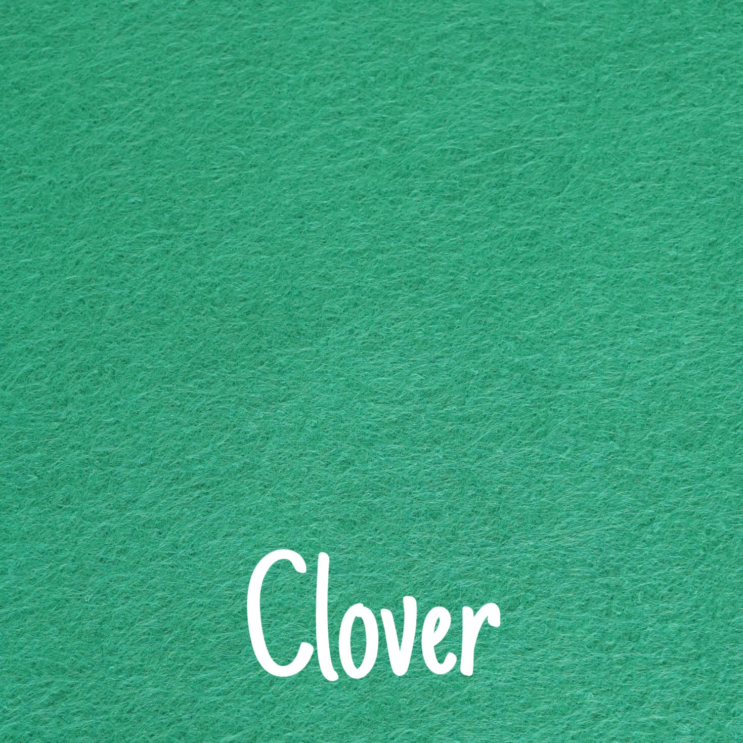 Clover wool blend felt