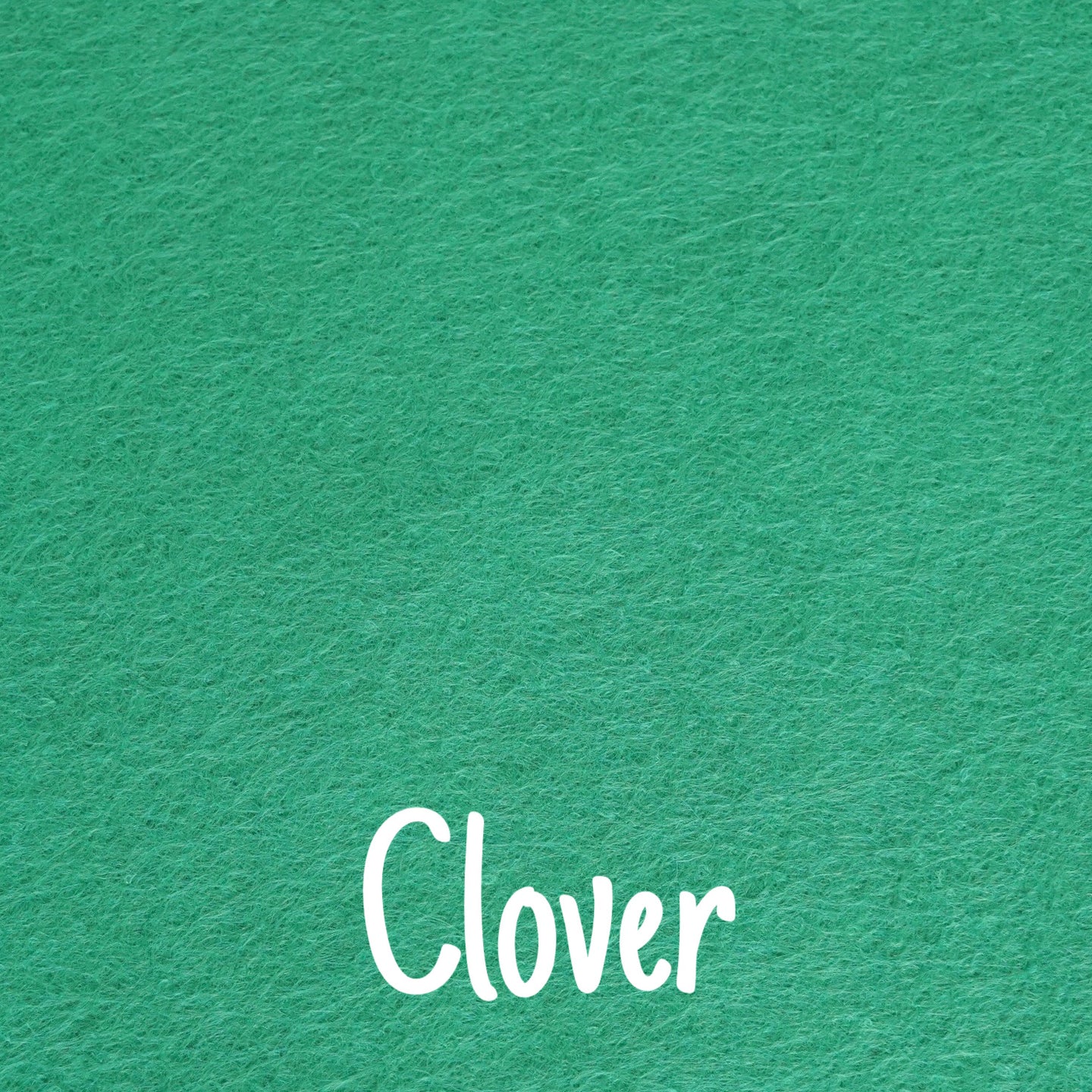 Clover wool blend felt