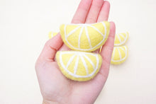 Load image into Gallery viewer, felt lemons