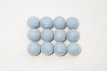 Load image into Gallery viewer, Morning air felt balls - light blue grey