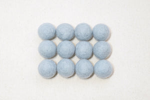 Air Wool Felt Balls - 10mm, 20mm, 25mm