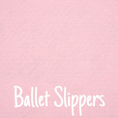 ballet slippers wool blend felt