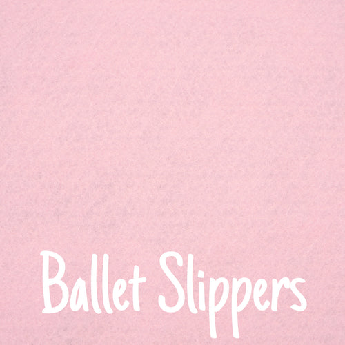 Ballet Slippers Wool Blend Felt